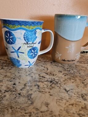 Cape Shore Hilton Head Ceramic Coffee Mugs